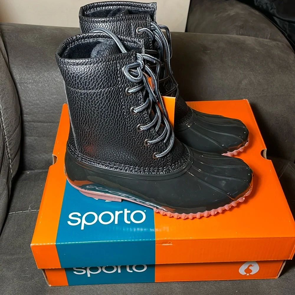 Sporto Waterproof Dakota Boots NWT - Picture 6 of 13